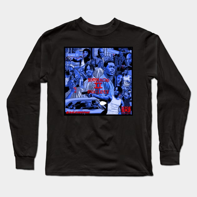 Menace 2 30th Long Sleeve T-Shirt by BaileyBrothaz